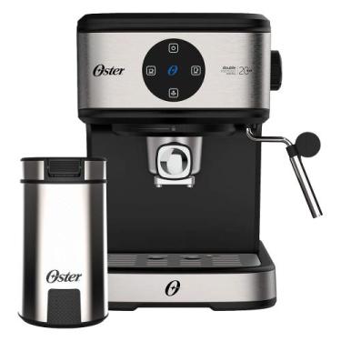 Imagem de Kit Espresso Oster - Cafeteira Double e Moedor de Café, 220V