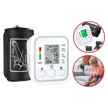 Imagem de Aparelho Medir Pressão Arterial Medidor Monitor Automático - Medidor P