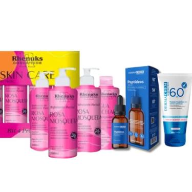 Imagem de Rosa Mosqueta Rhenuks +Sérum Peptídeos + Protetor Solar FPS60