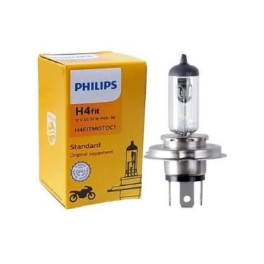Imagem de Lâmpada Farol H4 Sundown Web 100 (35w-35w Fit) Philips H4FITMOTOC1
