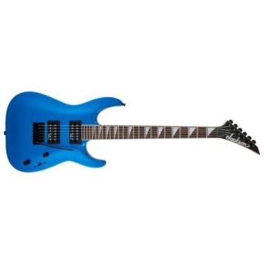 Imagem de Guitarra Elétrica Jackson JS Series JS22 DKA Dinky Azul Metálico