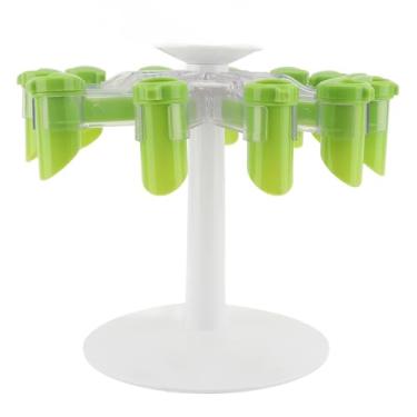 Imagem de Armazenamento rotativo de armazenamento, troca de trânsito de bolsa de tempero Organizador de armazenamento de bolsas rotativas para bancada de cozinha adequada para bancadas de