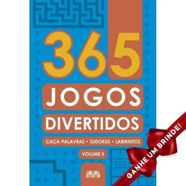 Imagem de Livro 365 Jogos Divertidos - Volume II Crianças Filhos Infantil Desenh