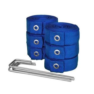 Imagem de Fita De Marcação Beach Tennis Azul - Gismar Redes