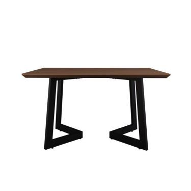 Imagem de Mesa De Jantar Com Tampo Toronto 180 Cm Nogueira