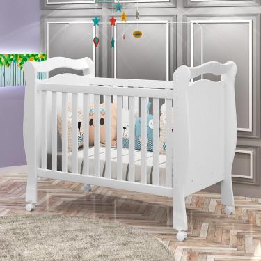 Imagem de Berço Alvin - 2 Em 1 Mini Cama 3 Regulagens Rodízios Mdf - J&a Móveis