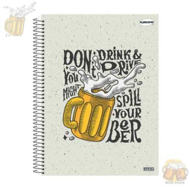 Imagem de Caderno Universitário Kbom Masculino 10 Matérias 200 Folhas - Animativ