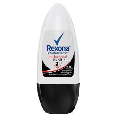 Imagem de Desodorante Rexona Roll On Women Antibacterial Invisible 50ml - Rexona