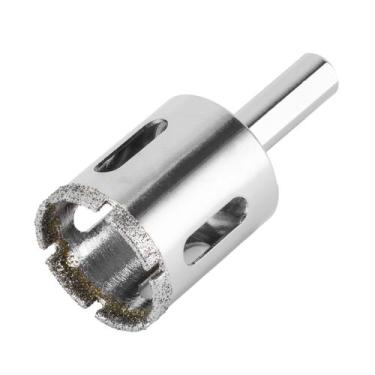 Imagem de Broca diamantada para vidro, 30mm, haste triangular, 1pc mtx