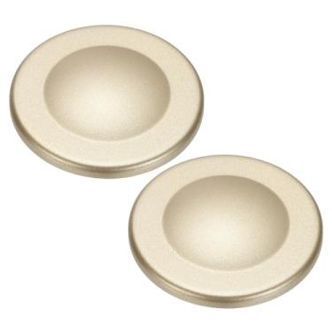 Imagem de PATIKIL Capas de parede de tubo de 7,6 cm, 2 peças de tampões de parede autoadesivos ABS reservados tampas de tubo de chuveiro redondas para banheiro cozinha ar condicionado furos decoração (tampa