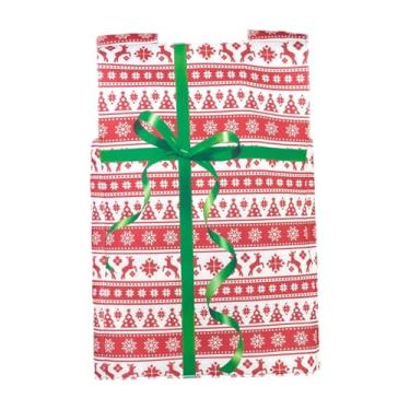 Imagem de LCSVCCXA Fantasia de Caixa de Presente Como Fantasia de Palco E Disfarce de Natal. Uma Roupa Divertida para Dramatização com Design Sem Mangas para Ocasiões Fe, Vermelho para crianças