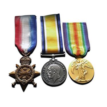Imagem de Goldbrothers13 Medalhas da Primeira Guerra Mundial Trio 1914-15 Estrela, Guerra e Vitória