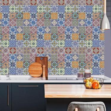 Imagem de Papel de Parede Adesivo - Ladrilho Hidráulico - 905ppz - Allodi