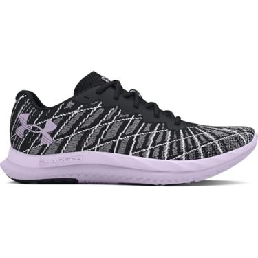 Imagem de Under Armour Tênis feminino Charged Breeze 2, (003) preto/branco/roxo sal, 36, (003) Preto/Branco/Roxo Sal, 7