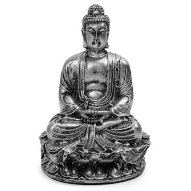 Imagem de Buda Hindu Tailandês Deus da Prosperidade Riqueza de Resina  - M3 Deco