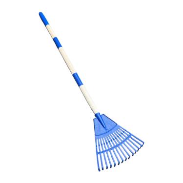 Imagem de Rrlihjgu Ancinho de Folhas 14 Dentes Forma de Leque - Ancinho para Grama de Pátio,Vassoura Leque Para Jardim Paisagismo Cascalho Campismo Exterior