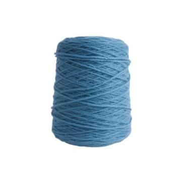 Imagem de Fio de acrílico para tufos, tricô, tecelagem e outros artesanatos - Cone de 500 g - 3 camadas Blue Crush