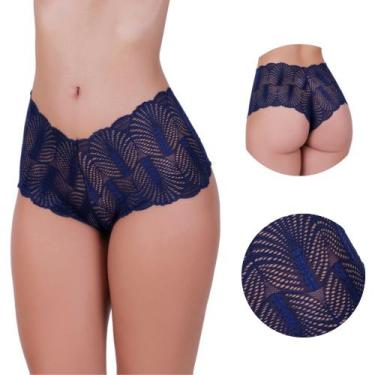 Imagem de Kit 10 Calcinha Calesson Shortinho Caleçon de Renda - NAKA MODAS, M, S