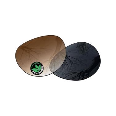 Imagem de Raydi Lentes de reposição de policarbonato para óculos de sol RayBan Meta Headliner RW4009F 51 mm - marrom gradiente cinza fotocromático - Não polarizado