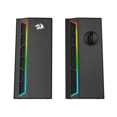 Imagem de Caixa De Som Gamer Redragon Calliope Gs580, Rgb, Stereo 2.0, 3.5Mm, Black
