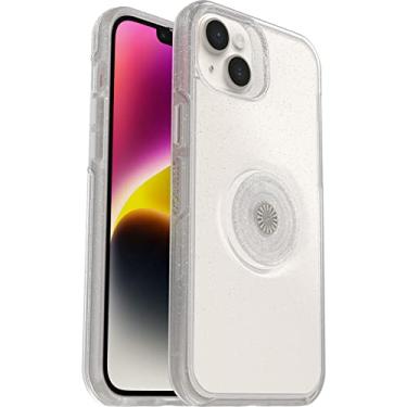 Imagem de OTTERBOX Capa transparente para Apple iPhone 14 Plus Otter + Pop Symmetry Series - Stardust Pop (glitter transparente) (77-88789), proteção contra quedas padrão militar 3X