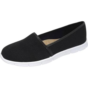 Imagem de Sapatênis Feminino Conforto Casual Dia a Dia Moleca