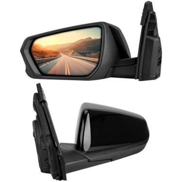 Imagem de LOIYLLEN Substituição do espelho retrovisor do lado esquerdo do motorista para Chevrolet Chevy Equinox 2018-2024, para GMC Terrain 2018-2024 - Conjunto de espelhos retrovisores com 5 pinos, ajuste