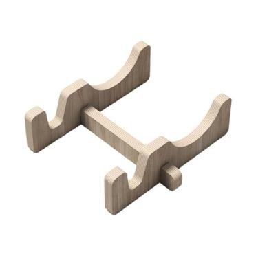 Imagem de KiBcsLic Suporte para skate, suporte de chão para skate, economizador de espaço, multifuncional para skate, esquis e wakeboard