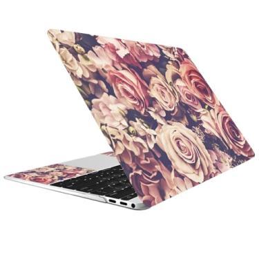 Imagem de CREATCABIN Adesivo de pele para laptop June Rose adesivo para netbook arte para notebook decalque 30.5 cm 33.0 cm 33.8 cm 35.6 cm 38.1 cm 39.1 cm 15.6 polegadas capa protetora para laptop impermeável