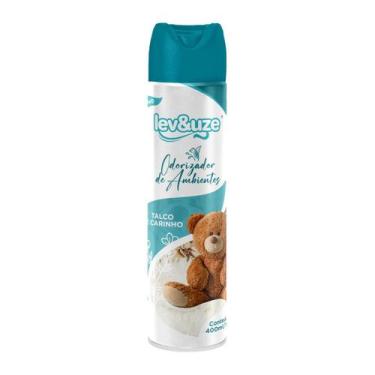 Imagem de ODORIZADOR DE AMBIENTES TALCO E CARINHO 400ml180g - LEV&UZE