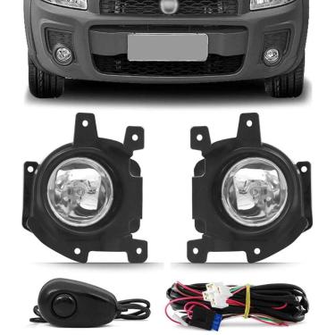 Imagem de Kit Farol De Milha Fiat Strada Working 2014 - 2021