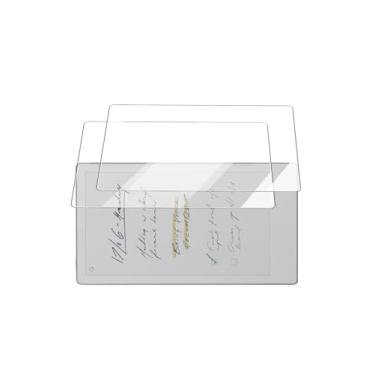 Imagem de FJIASTB Protetor de tela para tablet reMarkable Paper Pro Move de 7,3 polegadas, filme de vidro temperado 9H antiarranhões fácil de instalar, sem bolhas, pacote com 2