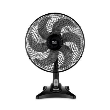 Imagem de Ventilador de Mesa Multilaser Multi Turbo 40 Cor Preto 40cm VL401 127V