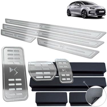 Imagem de Descanso Pedaleira Soleira Prata Citroen DS5 2012 A 2018