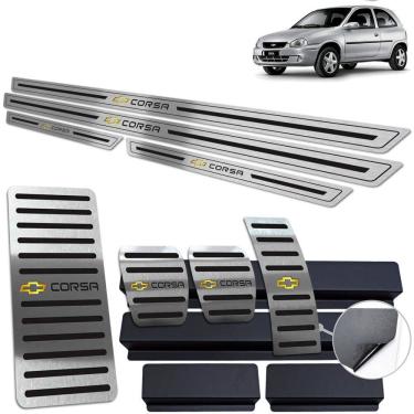 Imagem de Descanso Soleira Pedaleira Manual Preto Corsa 1994 A 2001 4P