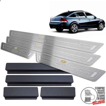 Imagem de Soleira Chevrolet Vectra Elite 2006 2011 Prata Baixo Relevo
