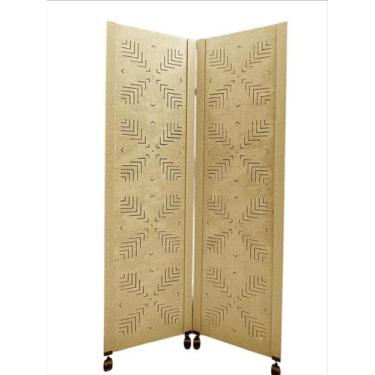 Imagem de Biombo Divisor Ambiente RAMO 02 Folhas C/ 04 RODÍZIOS - JL RIBEIRO