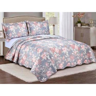 Imagem de Colcha Casal Evolution Patchwork Nuance - Camesa