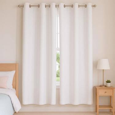 Imagem de Cortina Blackout Branca 2,00x1,50 Color TekShine