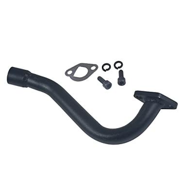 Imagem de Tubo de cabeçote de escape para Predator 212cc, para Honda GX160 e GX200 Go Kart e mini bicicletas