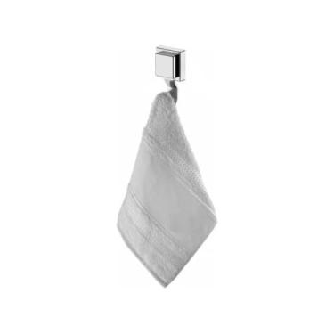 Imagem de Gancho multiuso c/ventosa acabamento quadrado cromado - Praticità - Future