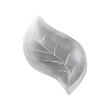 Imagem de Esquirla Prato de carregamento de selenita, tigela, suporte decorativo para bandeja de joias, exibição para meditação em fazenda, banheiro, perfume de, 14cm