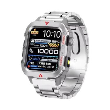 Imagem de Relógio Inteligente LED De Grande Tela Monitor De Frequência Cardíaca 