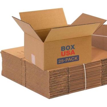 Imagem de Caixas de envio BOX USA Small 12x10x6cm, pacote com 25