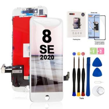 Imagem de Substituição de tela LCD EFAITHFIX para iPhone 8/SE 2020 branco