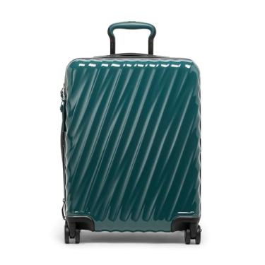 Imagem de TUMI - Mala de mão expansível continental de 4 rodas de 19 graus - Bolsa de mão - Acessórios de viagem - 55,4 cm x 40 cm x 23 cm, Lagoa, One Size, Mala de mão expansível continental de policarbonato