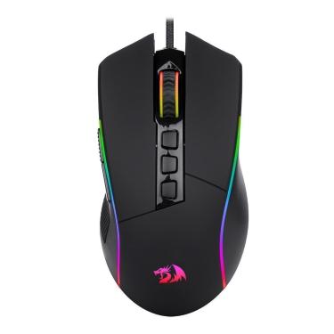 Imagem de Mouse Gamer Redragon Plank - 16000dpi - 9 Botões Programáveis - RGB - M812-RGB-Unissex