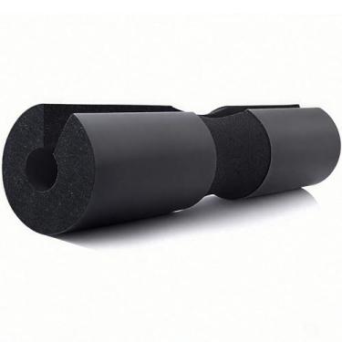 Imagem de leikefitness Almofada de agachamento – Almofada de barra de espuma para agachamento, lunges e enchimento de barra para impulsos do quadril – Almofada de barra de peso padrão – Fornece almofada para