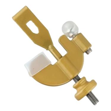 Imagem de Fechadura de porta portátil, trava antifurto de autodefesa de hotel de viagem, trava segura, fechaduras de porta de hotel para viajantes, trava de segurança de porta de segurança (ouro)