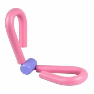 Imagem de Exercitador Borboleta Adutora Braços Coxas Glúteos Pilates,exercícios em casa,treino em casa,fitness,bumbum,leg press(ROSA)